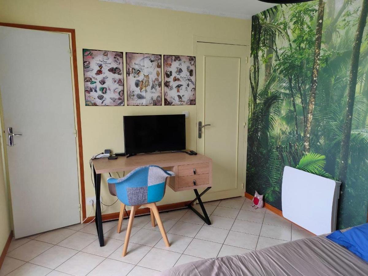 Chambre Avec Sdb Privative En Pleine Campagne Baillou エクステリア 写真