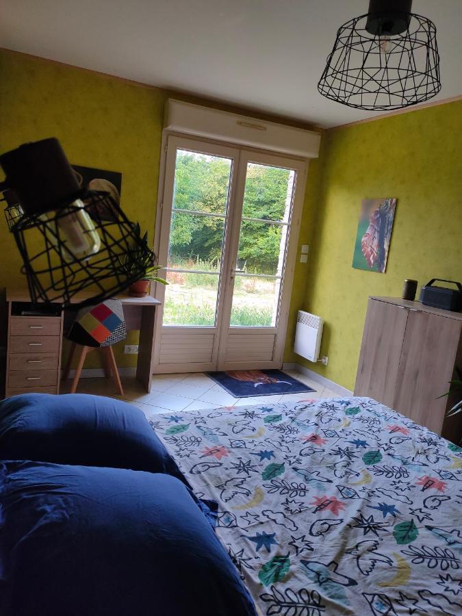 Chambre Avec Sdb Privative En Pleine Campagne Baillou エクステリア 写真