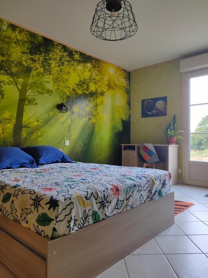 Chambre Avec Sdb Privative En Pleine Campagne Baillou エクステリア 写真